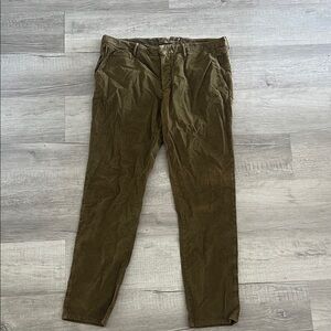 Incotex Men's Brown Corduroy Pants